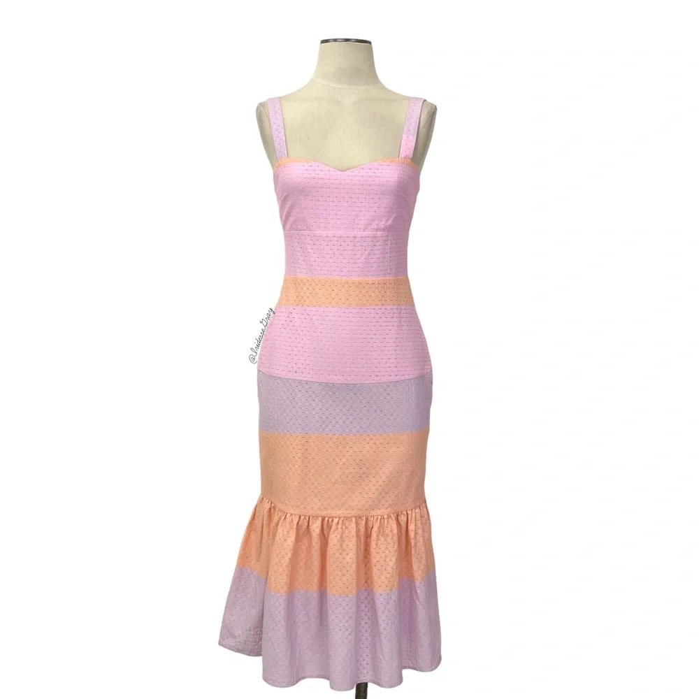 Lovers + Friends- Soleil Midi Dress Size Small.